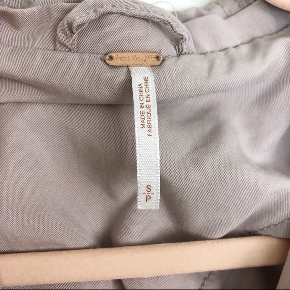 FREE PEOPLE S dusty purple cargo hooded jacket - Picture 5 of 7